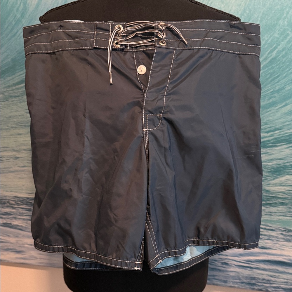 Birdwell Dark Blue Men's Swim Board Shorts